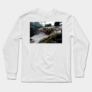 River after heavy rain Long Sleeve T-Shirt